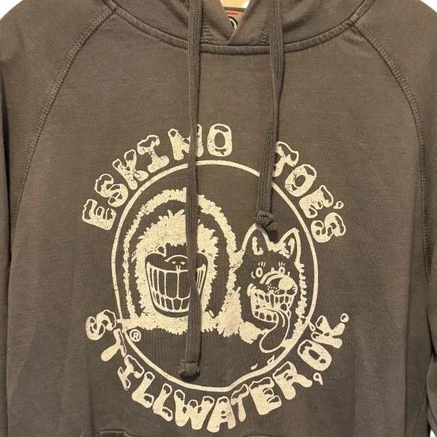 Eskimo Joe's Pullover Hoody Sweatshirt Gray Size M - Image 2