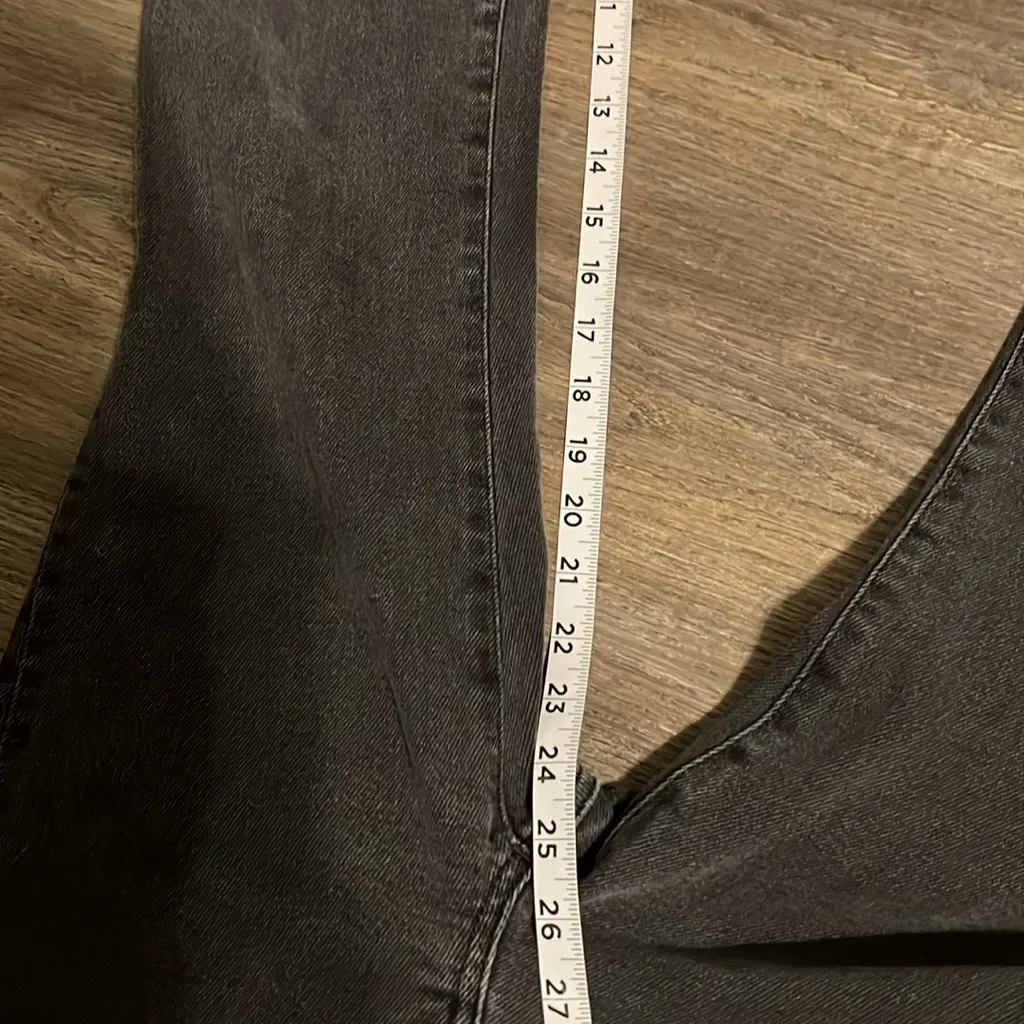 Madewell Black High Rise Cali Demi-Boot Jeans - size 27 - Image 12