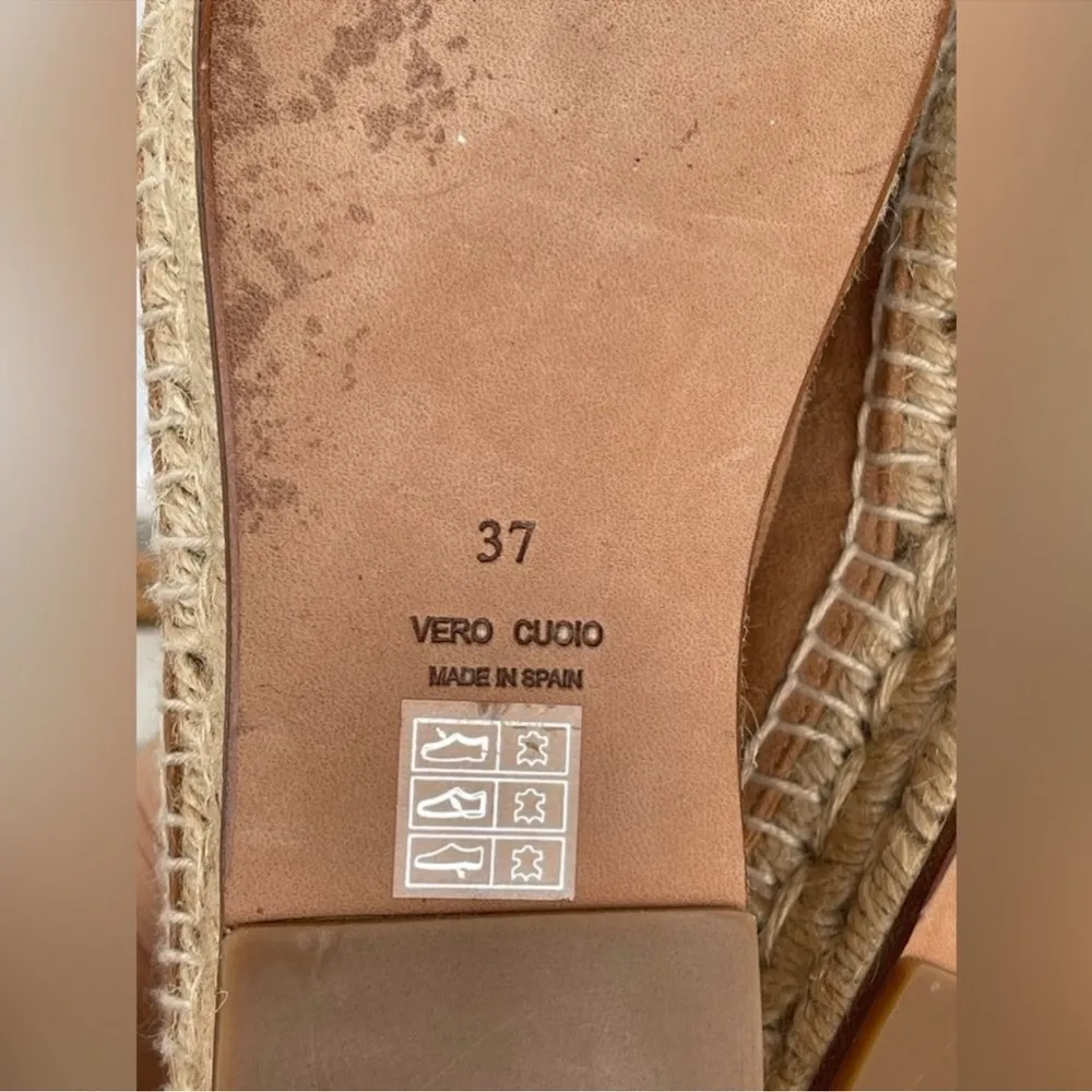 Alexander Wang Tan Devon Suede Espadrille
Flats 37/7 - Image 9