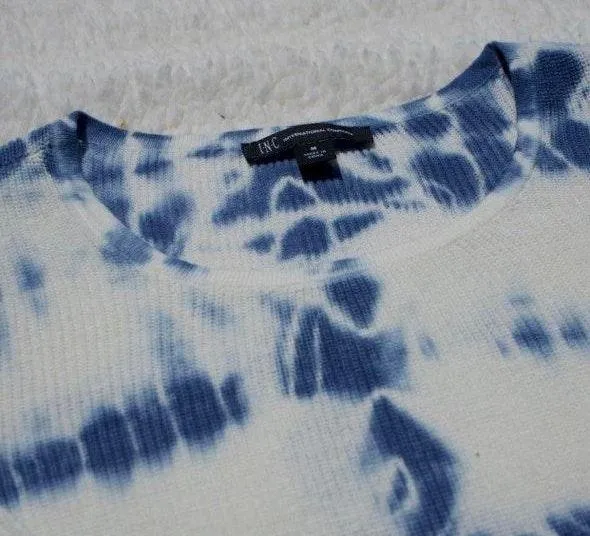 INC Blue Tie Dye Sweater  - Image 4