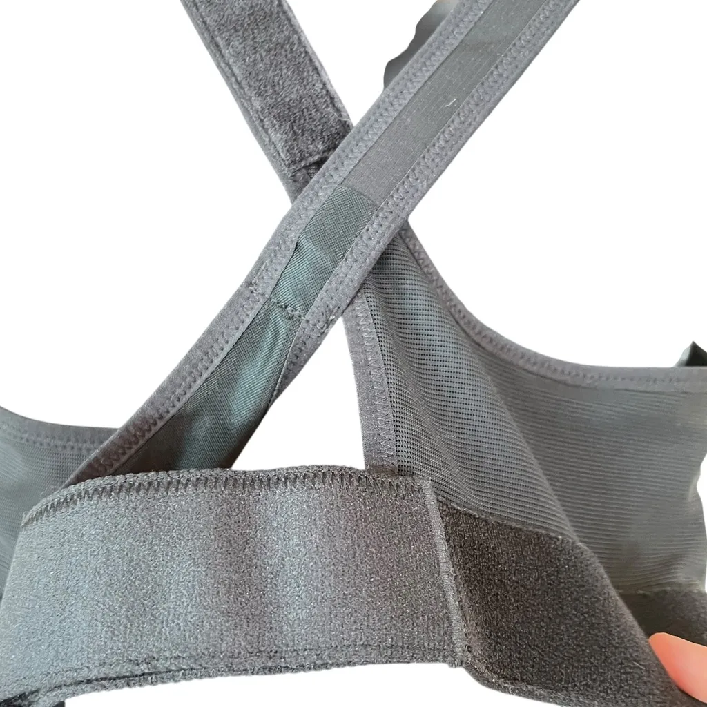 SHEFIT Ultimate Sports Bra 3 Luxe Black Adjustable High Impact Front Zip Size 3X - Image 12