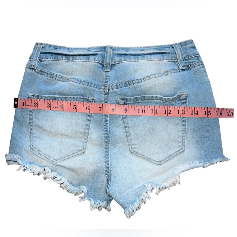 Refuge 🦎Tied Distressed Shorts🌵 - Image 3