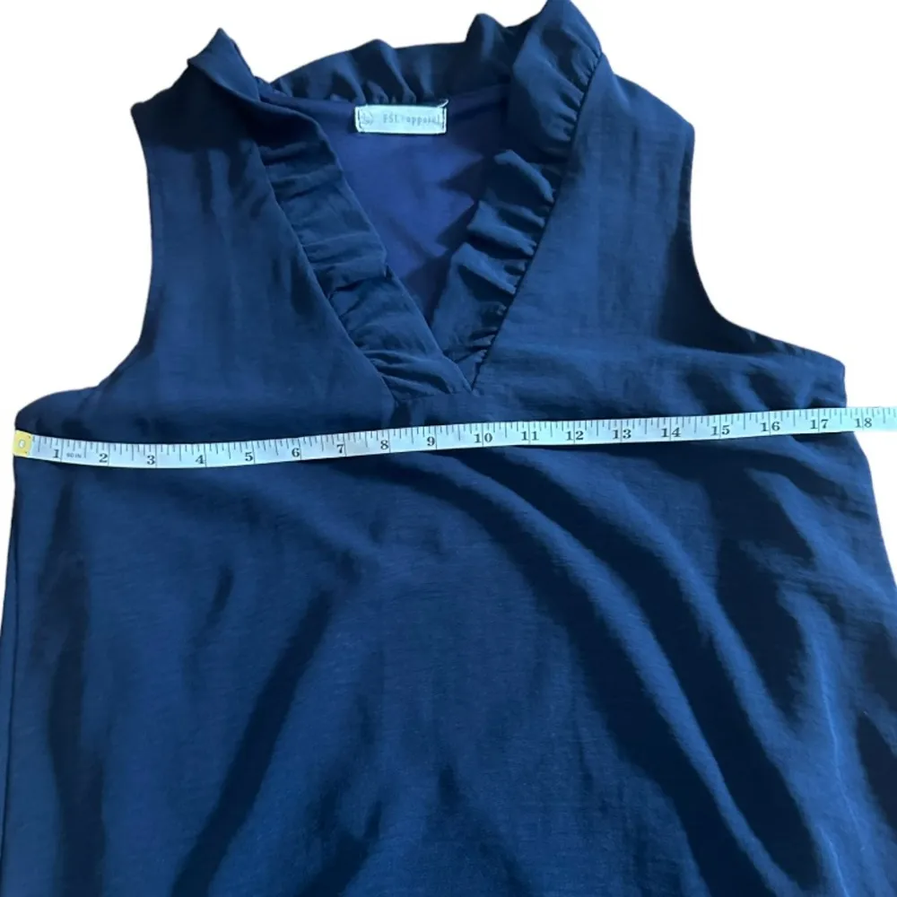 FSL Apparel Navy Dress o - Image 8