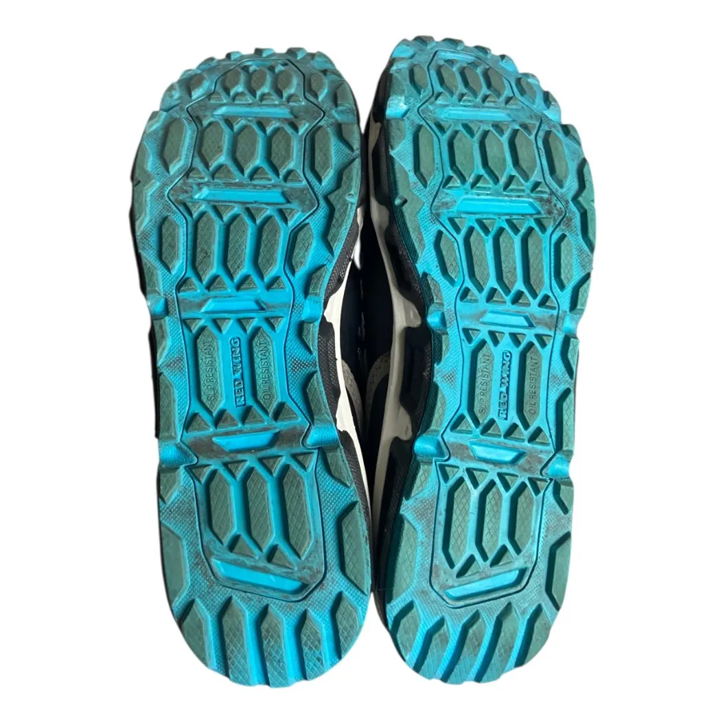 Red Wing Size 9 Aluminum Safety Toe Athletic Work Shoes Electrical Hazard Lace Blue - Image 8