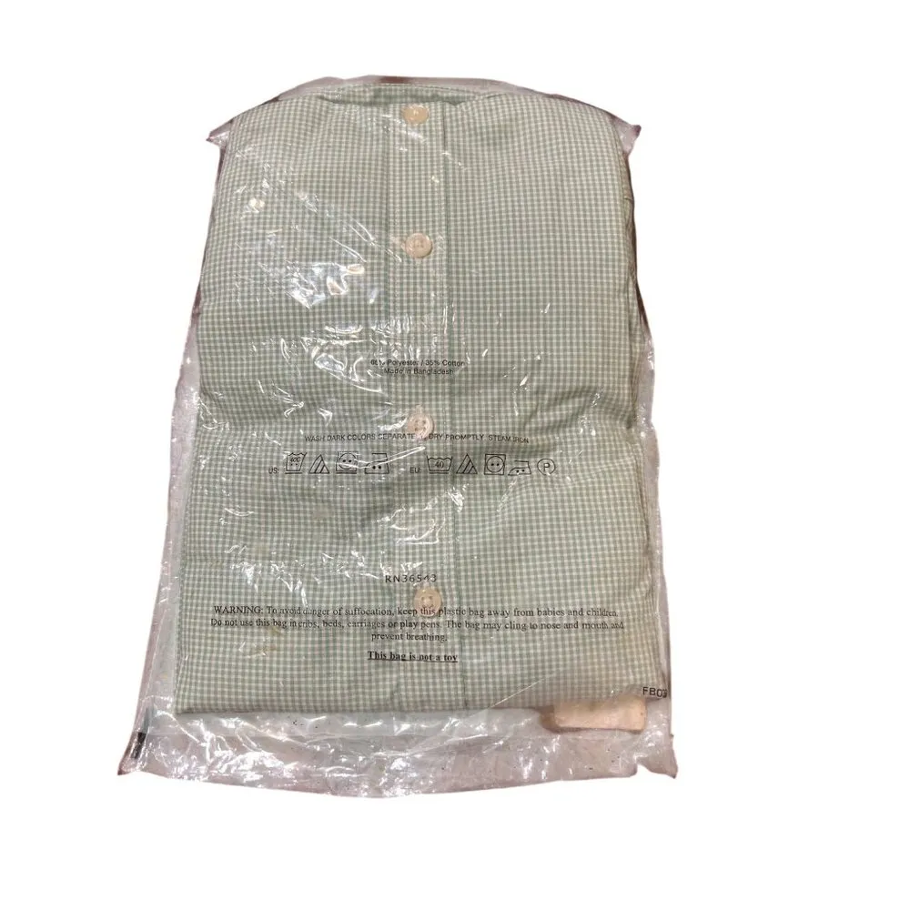 Van Heusen For Her Green Chicory Dress Shirt 13V02 26365 Size XL NWT - Image 4