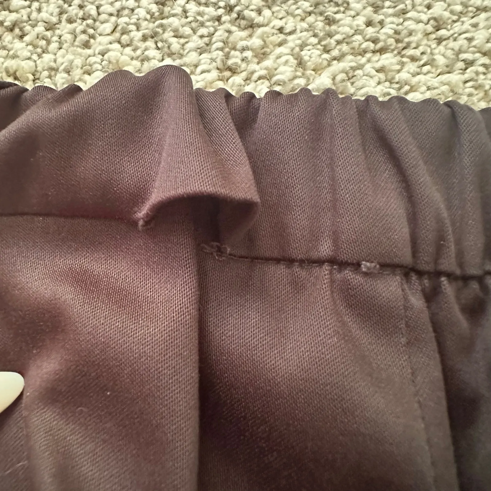 Jenni Kayne black straight leg dress pants size L - Image 12