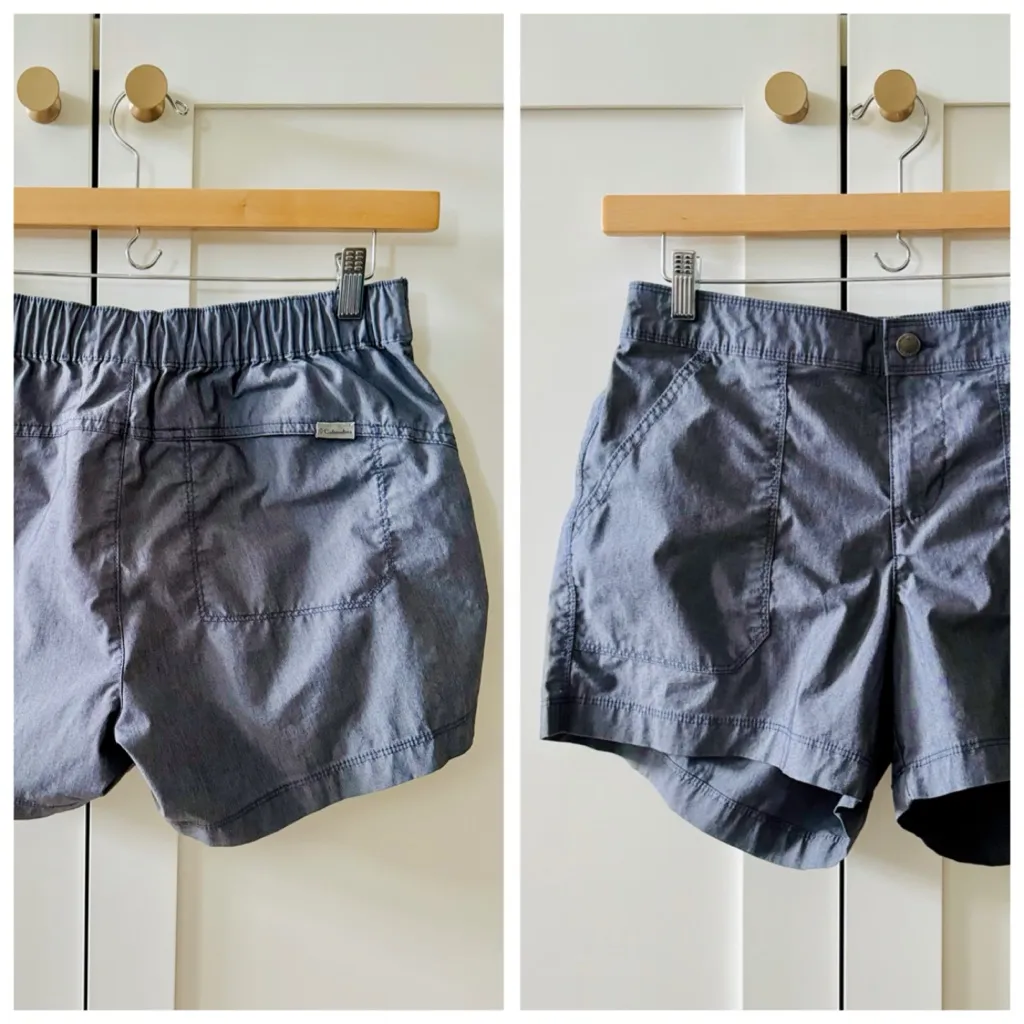 Columbia Longer Days Hiking Shorts, Nocturnal Heather (Gray) sz. 10 - Image 14