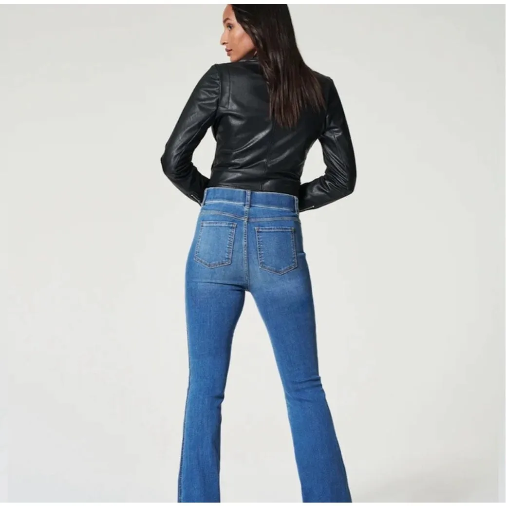 Spanx shapewear flare L pull on jeggings jeans - Image 2