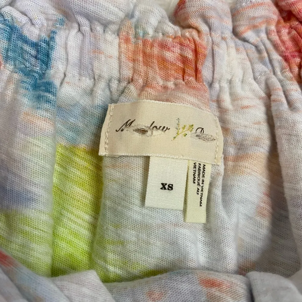 NWOT Anthropologie off the shoulder top Orange Size XS - Image 3