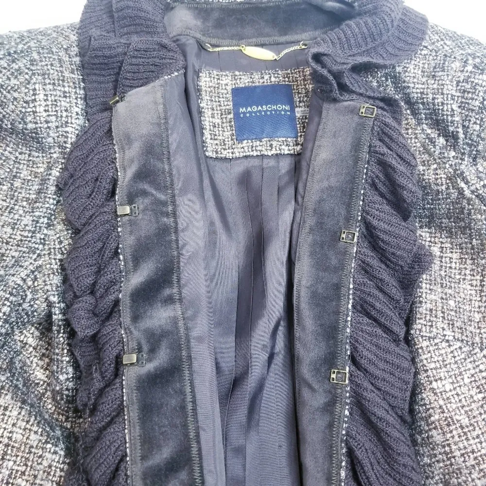 Magaschioni Collection Ruffle Light Jacket/Blazer - Image 8