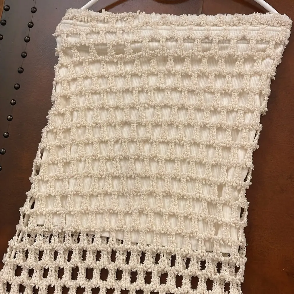 IRO Oletta Open-Weave Maxi Skirt (see measurements) - Image 7