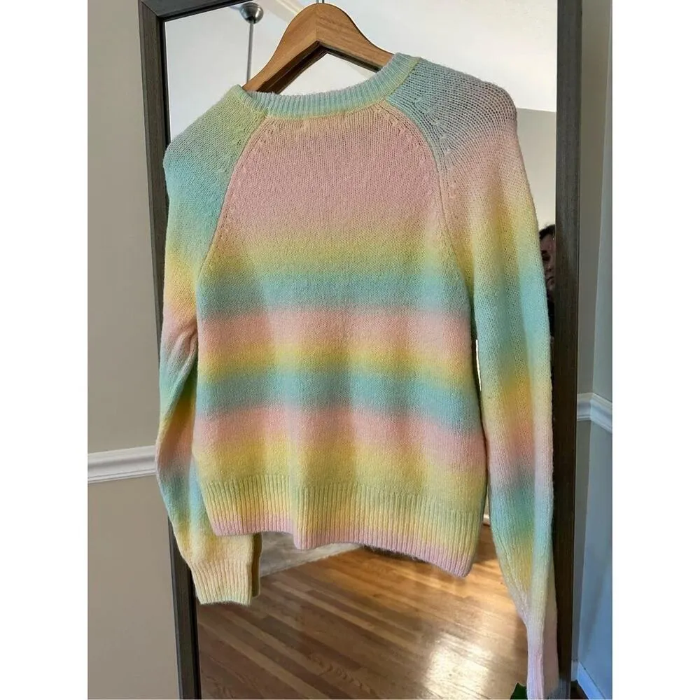 BB Dakota Crew Neck Ombre Sweater Small - Image 3