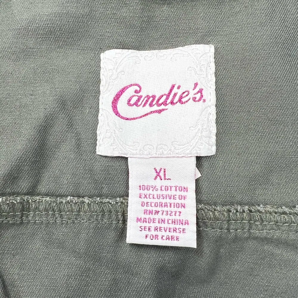 Candie’s Military Style Jacket XL - Image 10