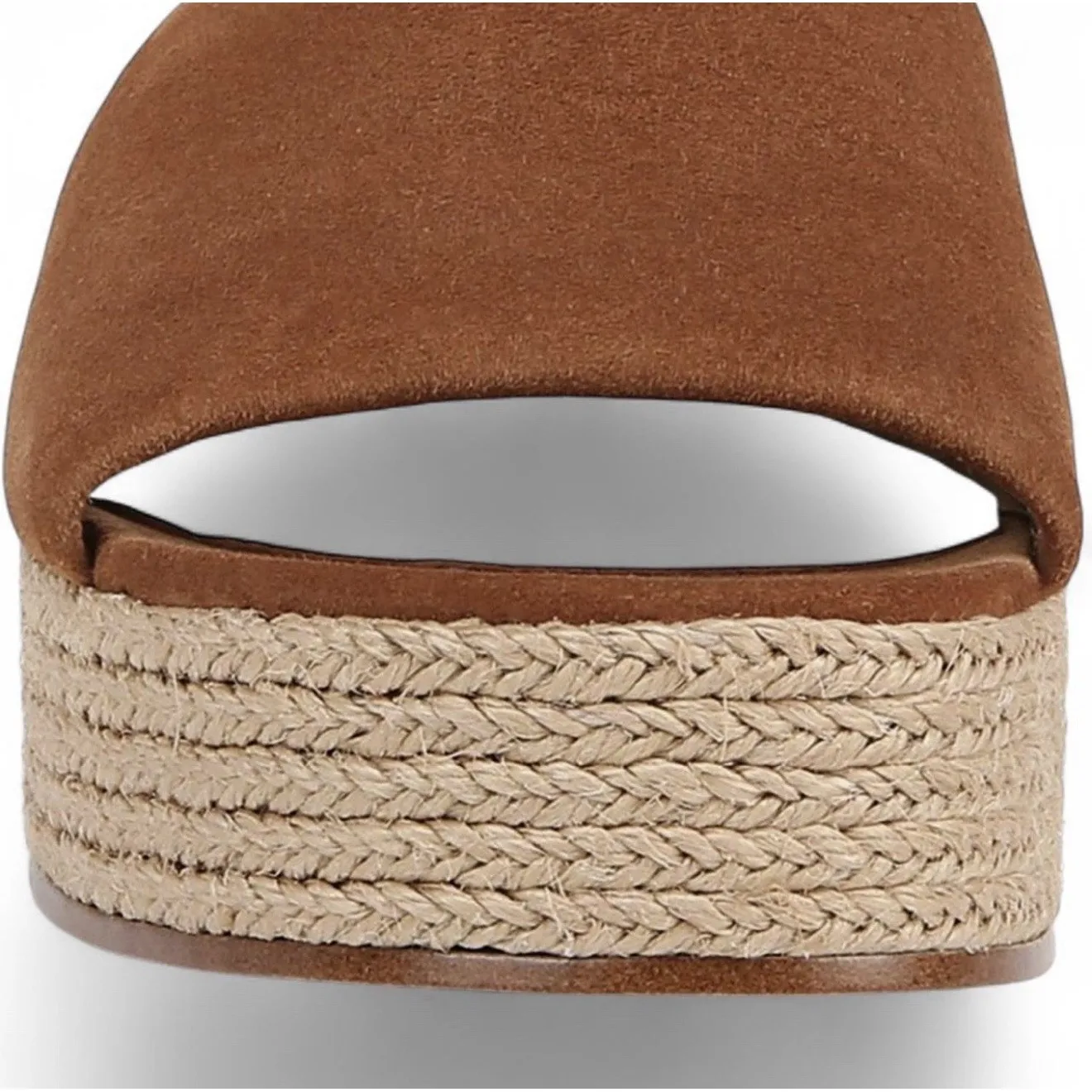 Vince Platform Brown Suede Sandals - Image 10