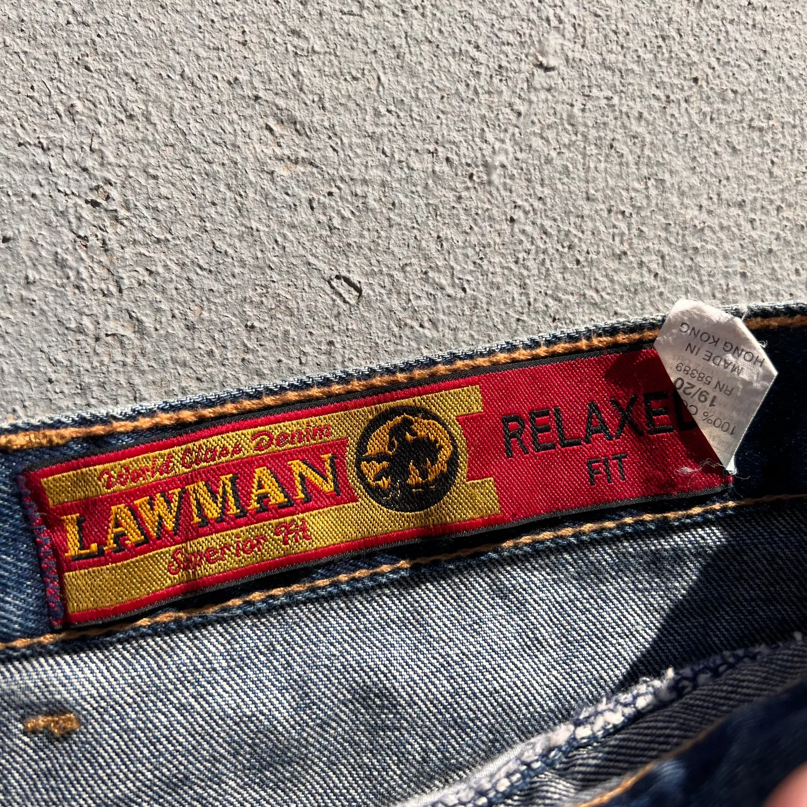 Vintage 90s Lawman high rise bareback concho detail cowgirl western mom jeans - Image 5