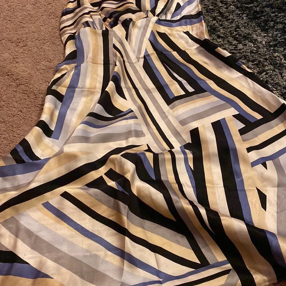 Laundry by shelli segal silk dress 2 - Image 3