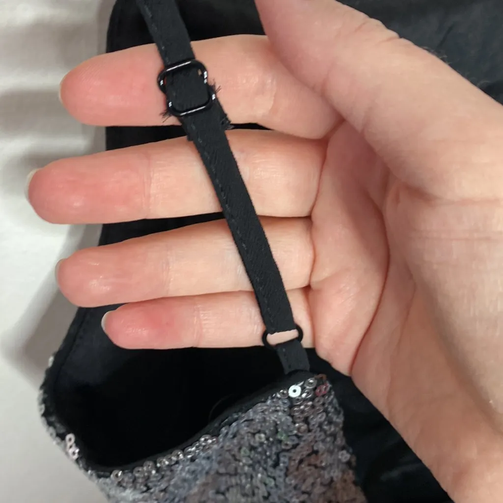 Lulus Loves the Spotlight Silver Sequin Lace - Image 11