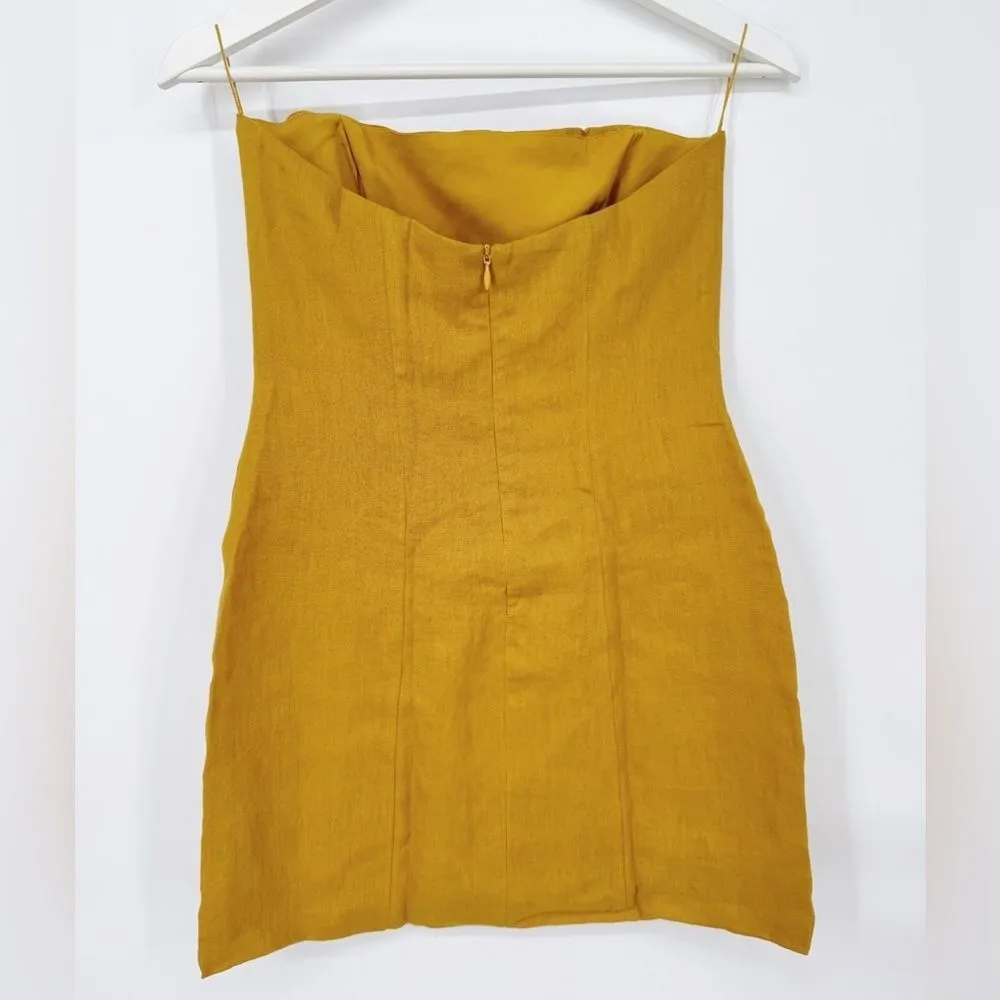 Free People Rumer Harper Linen Mini Dress XS NWT‎ - Image 4