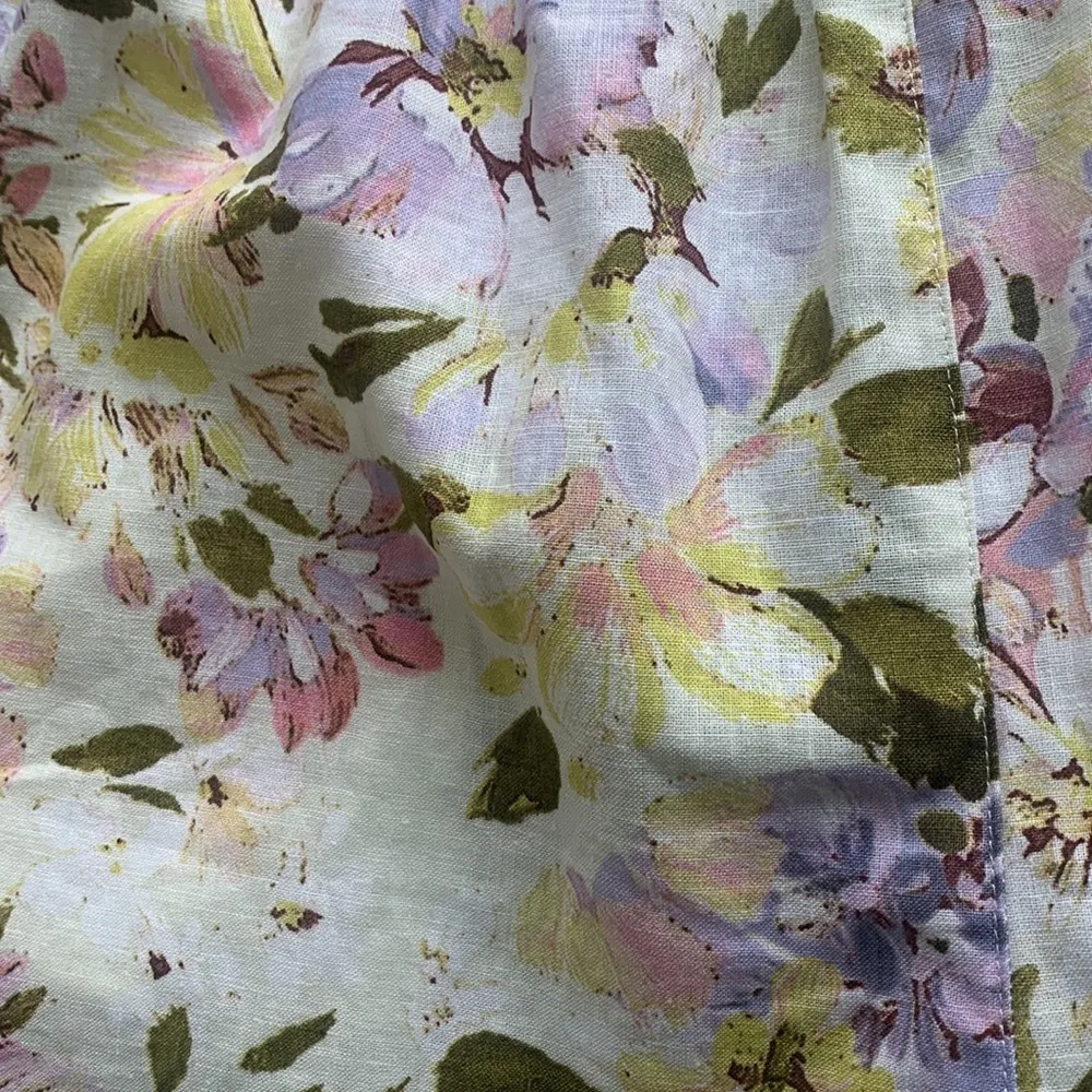 Sanctuary Floral Linen Paper Bag Shorts Sz Sm NWT - Image 11