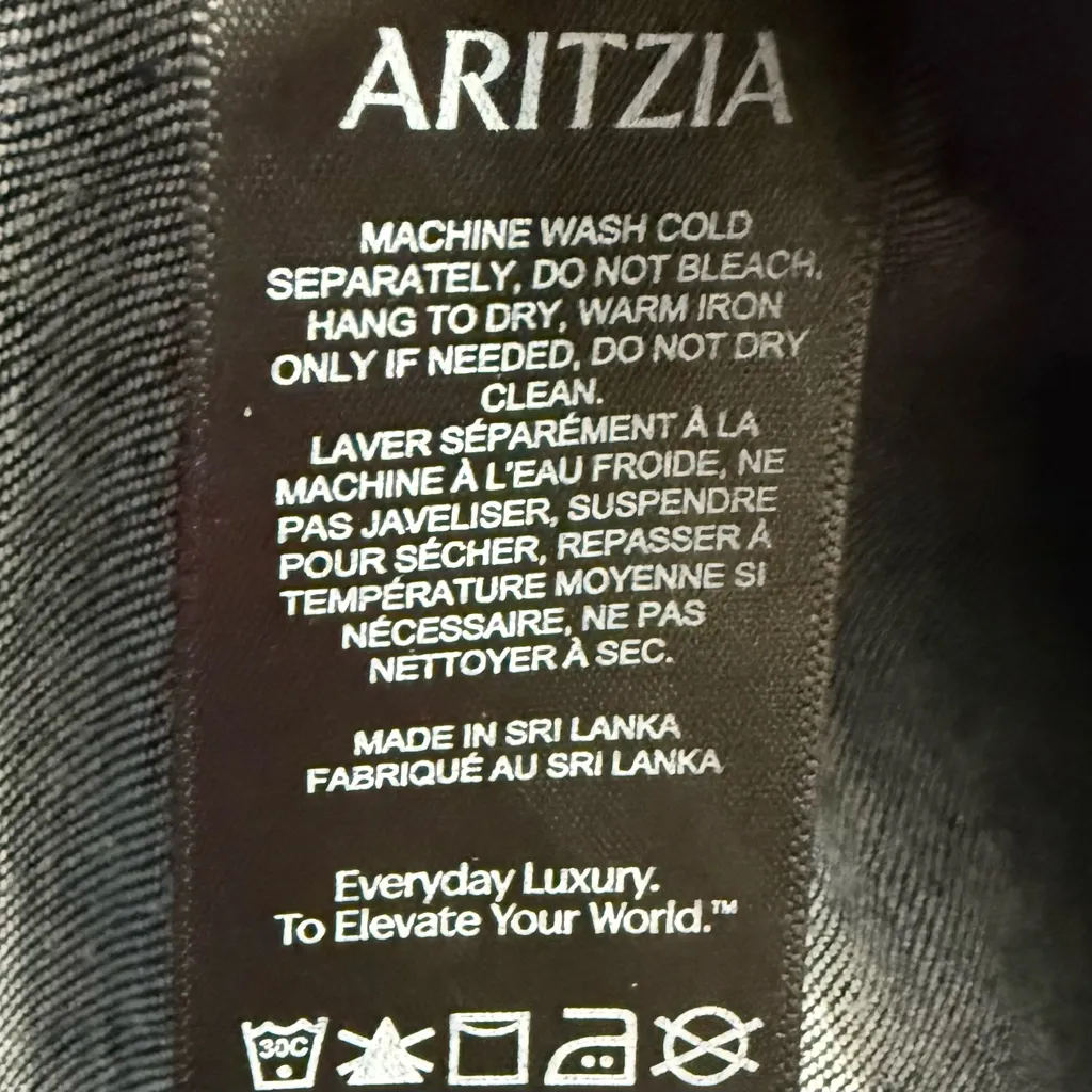 Aritzia TEN Motive High-Rise Skinny Jeans in Dark Wash Denim (NWT) - Image 8