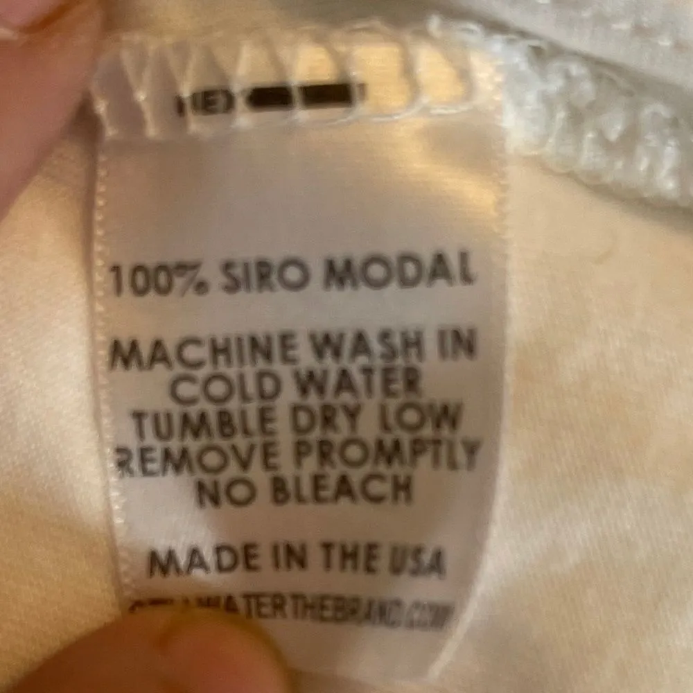 Stillwater High Low Shirt White - Image 10