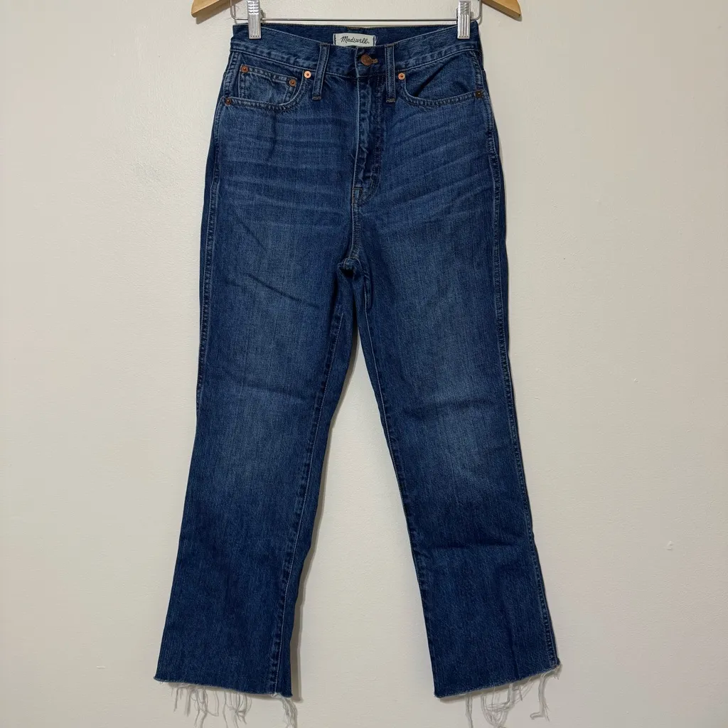 Madewell Ridgid Demi-Boot Crop Jeans - Image 2
