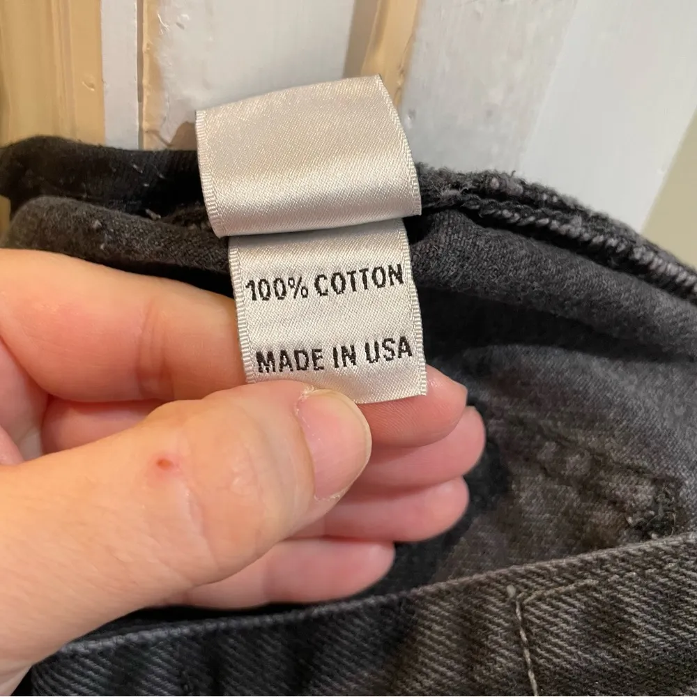 Lovers + Friends Jack High Rise Denim Shorts Distressed Black Size 29 - Image 9