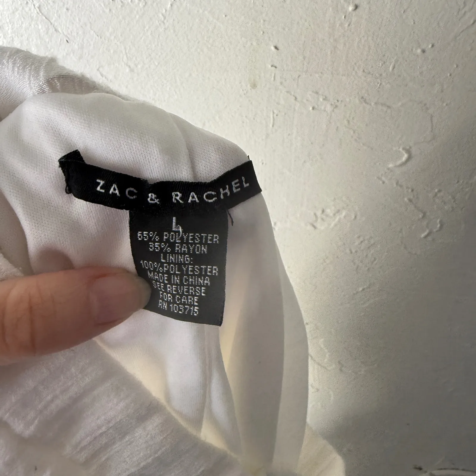 Zac & Rachel Y2k White Ruffle Maxi Skirt Wrap Style Size L Cottage Fairy Boho Size L - Image 7