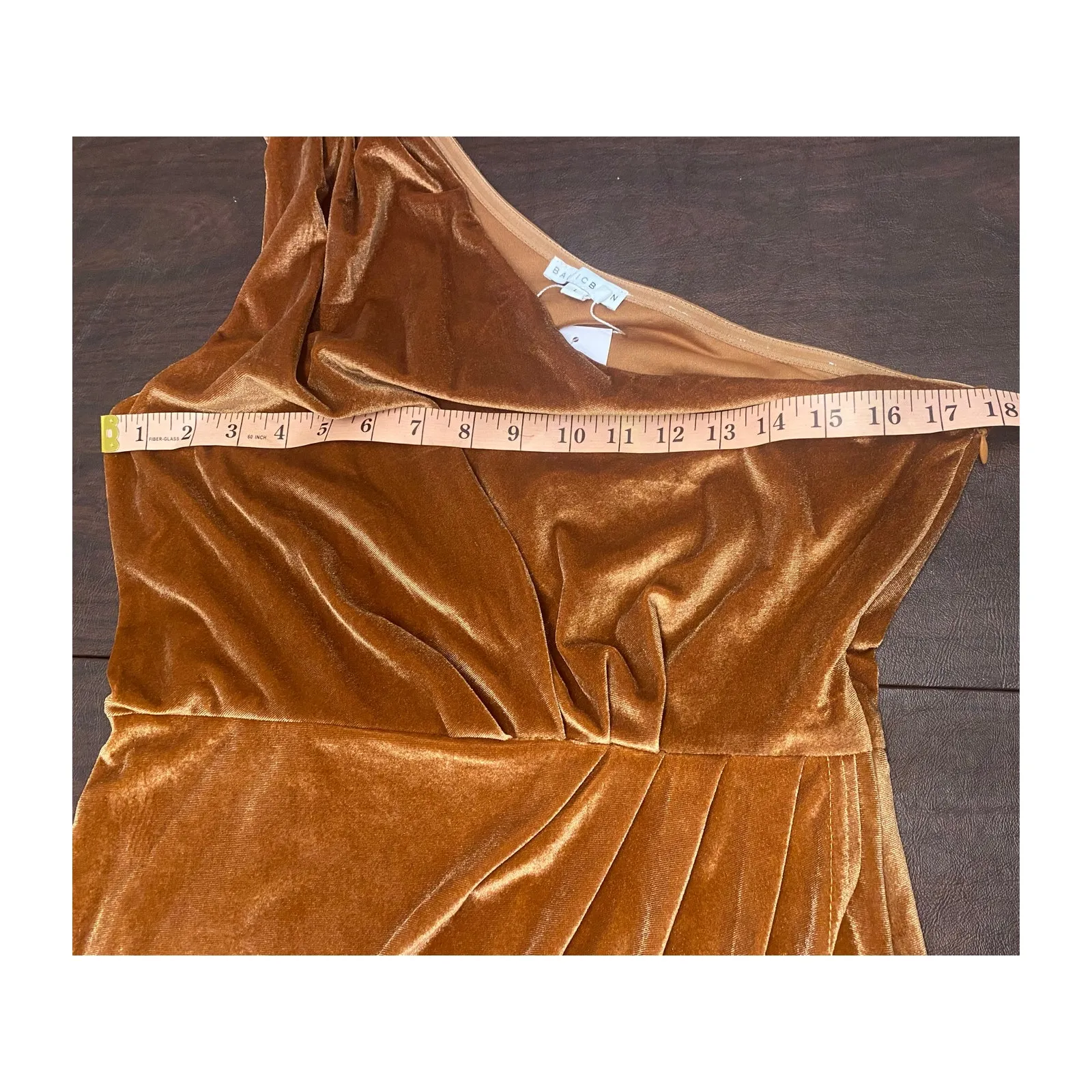 Baltic Born Kourtney Velvet Holiday‎ Party Dress Midi Spice Size Large - Image 10