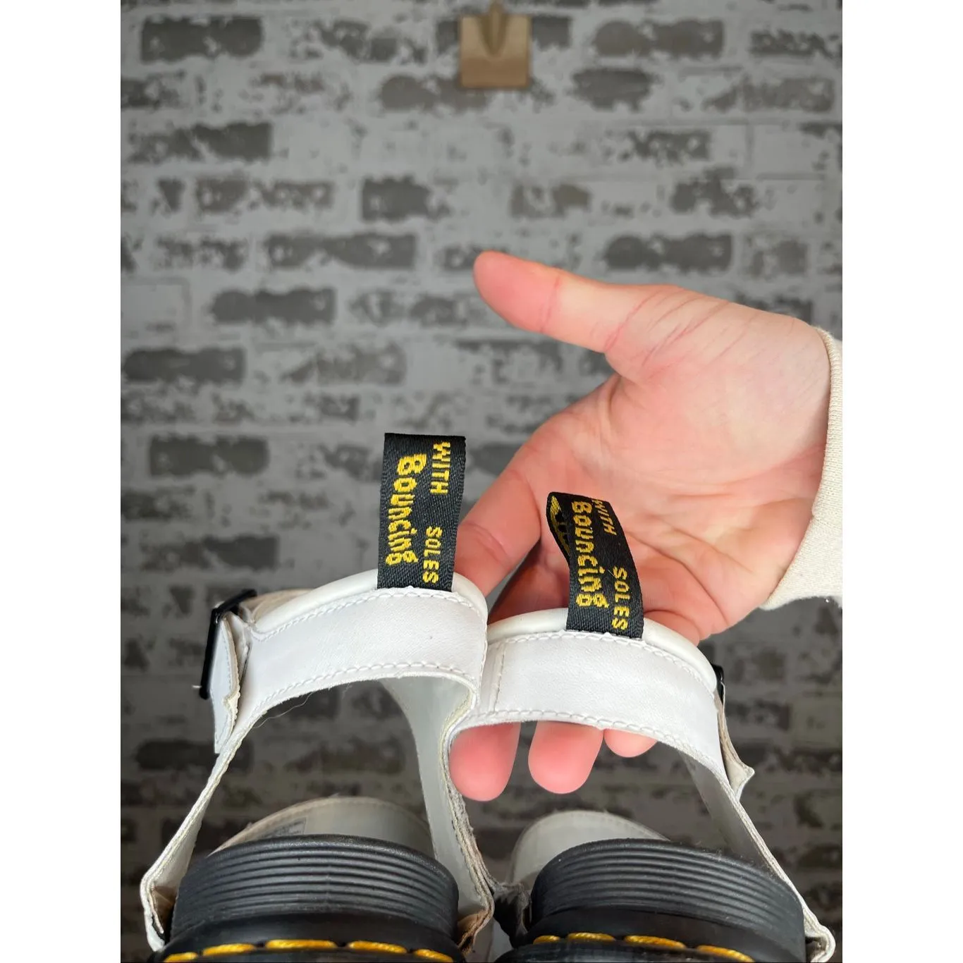 Doc martens | women white Blair sandals leather - Image 6