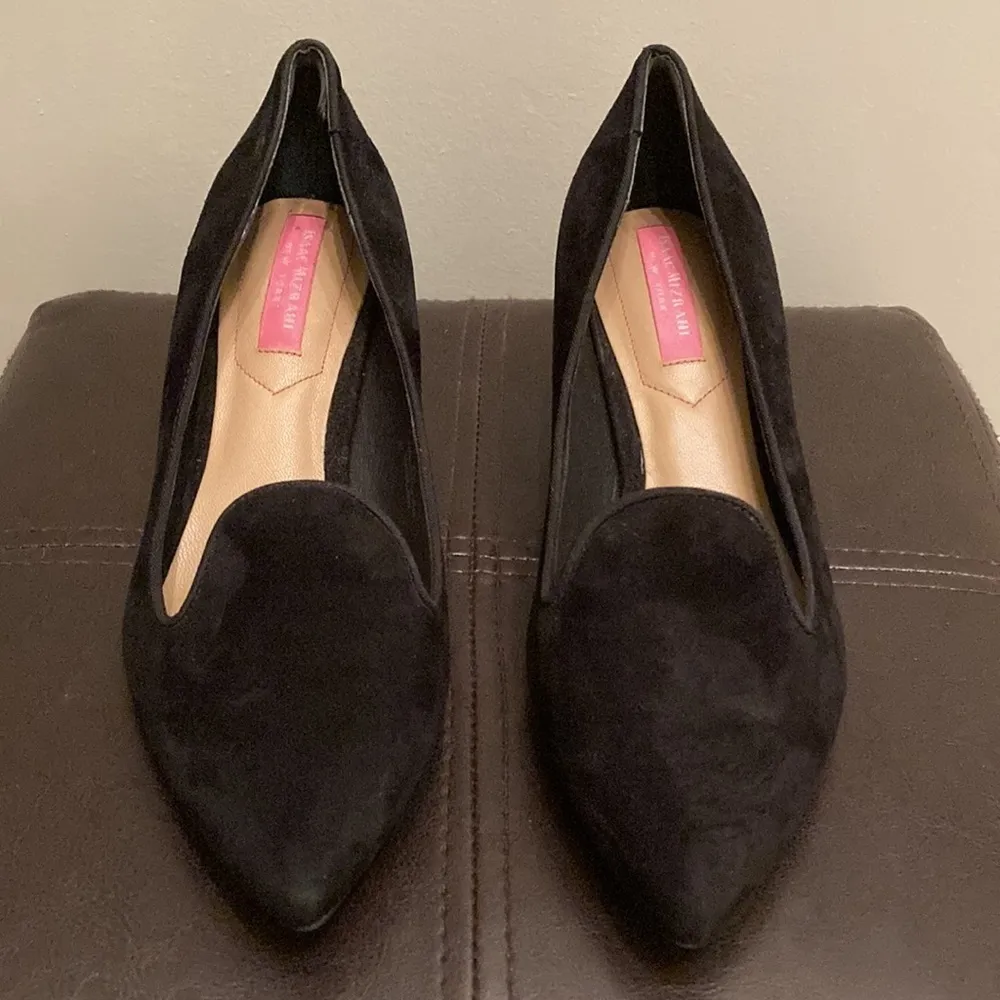 Isaac Mizrahi Black Suede Heels - Image 2