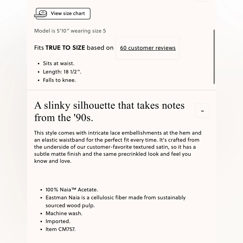 J.Crew Lace-trim slip skirt in matte textured satin - Image 3