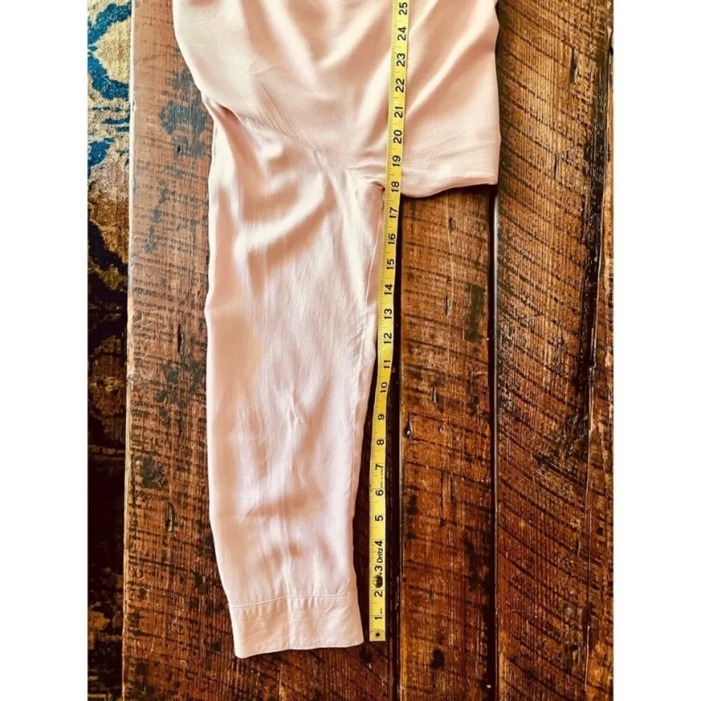 A New Day Hi-low Pink/Blush/Mauve Long Sleeve Button Up Blouse/Top/Shirt Size L - Image 14