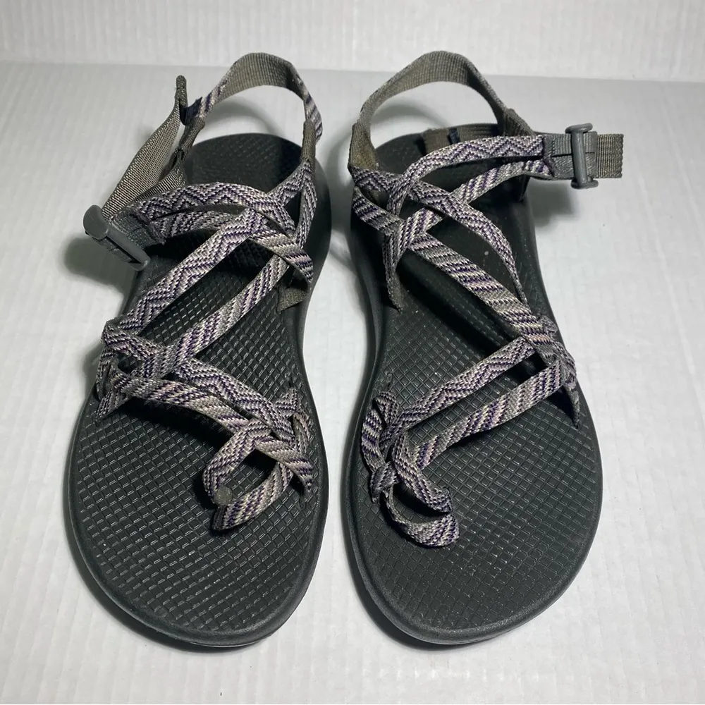 Chaco Zx2 Classic Womens Sandal Grey Purple Size 9 (P) - Image 2