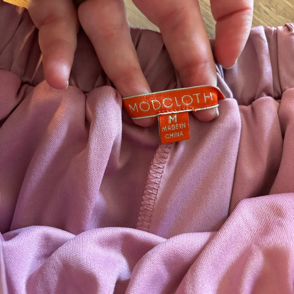 ModCloth Mauve Tulle Layered Skirt M - Image 6