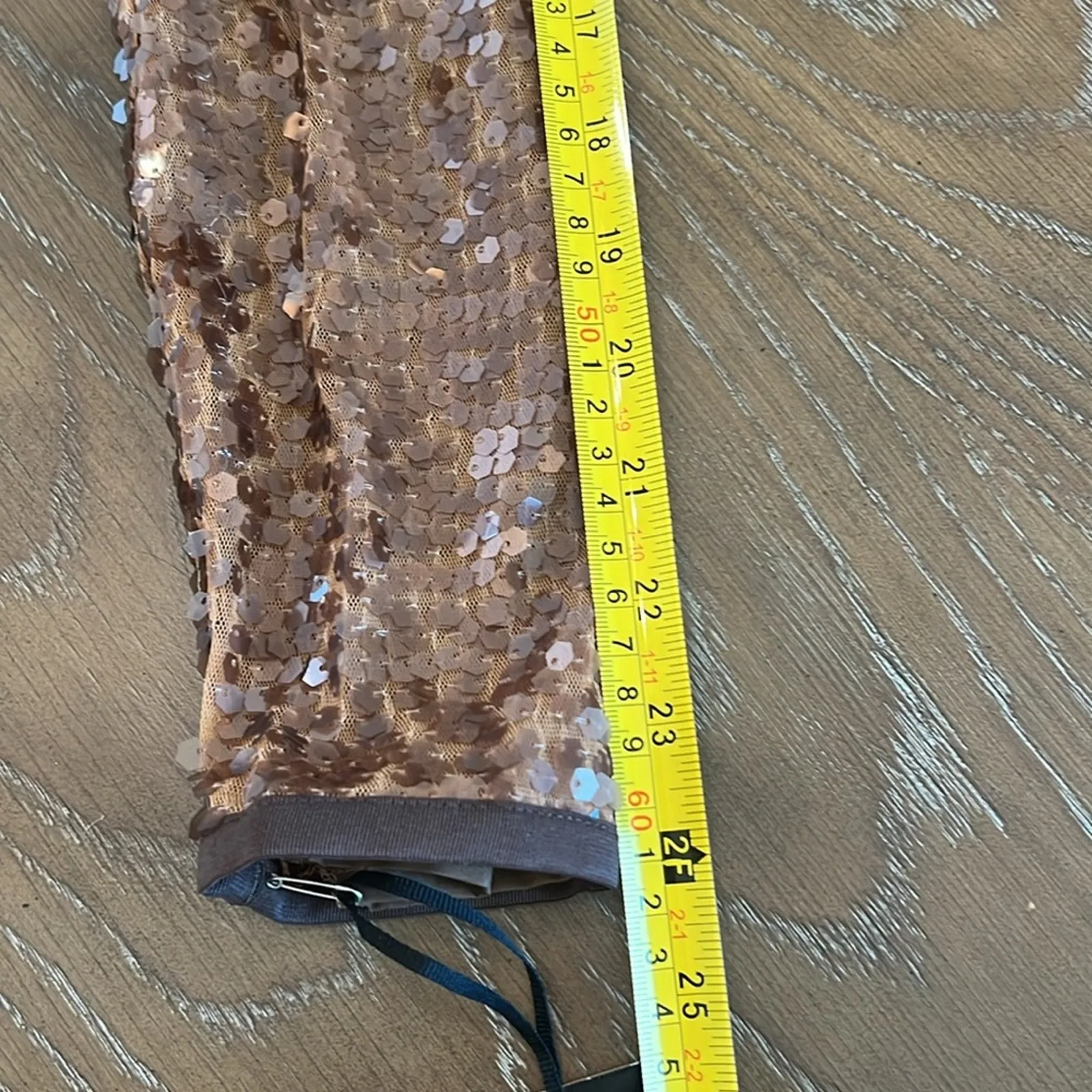 Worth Brown Sequin Blouse‎ - Image 13