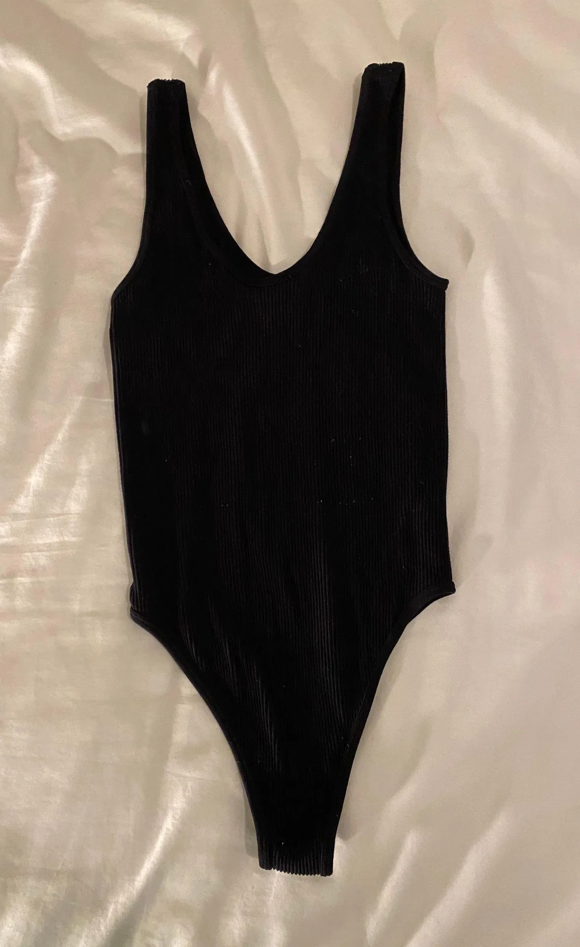 ZARA Black Seamless Bodysuit - Image 3