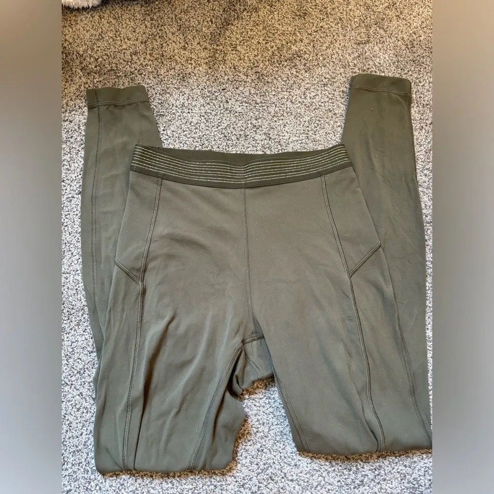 Lululemon Principal Dancer Golden Lining Tight *28" - Image 2