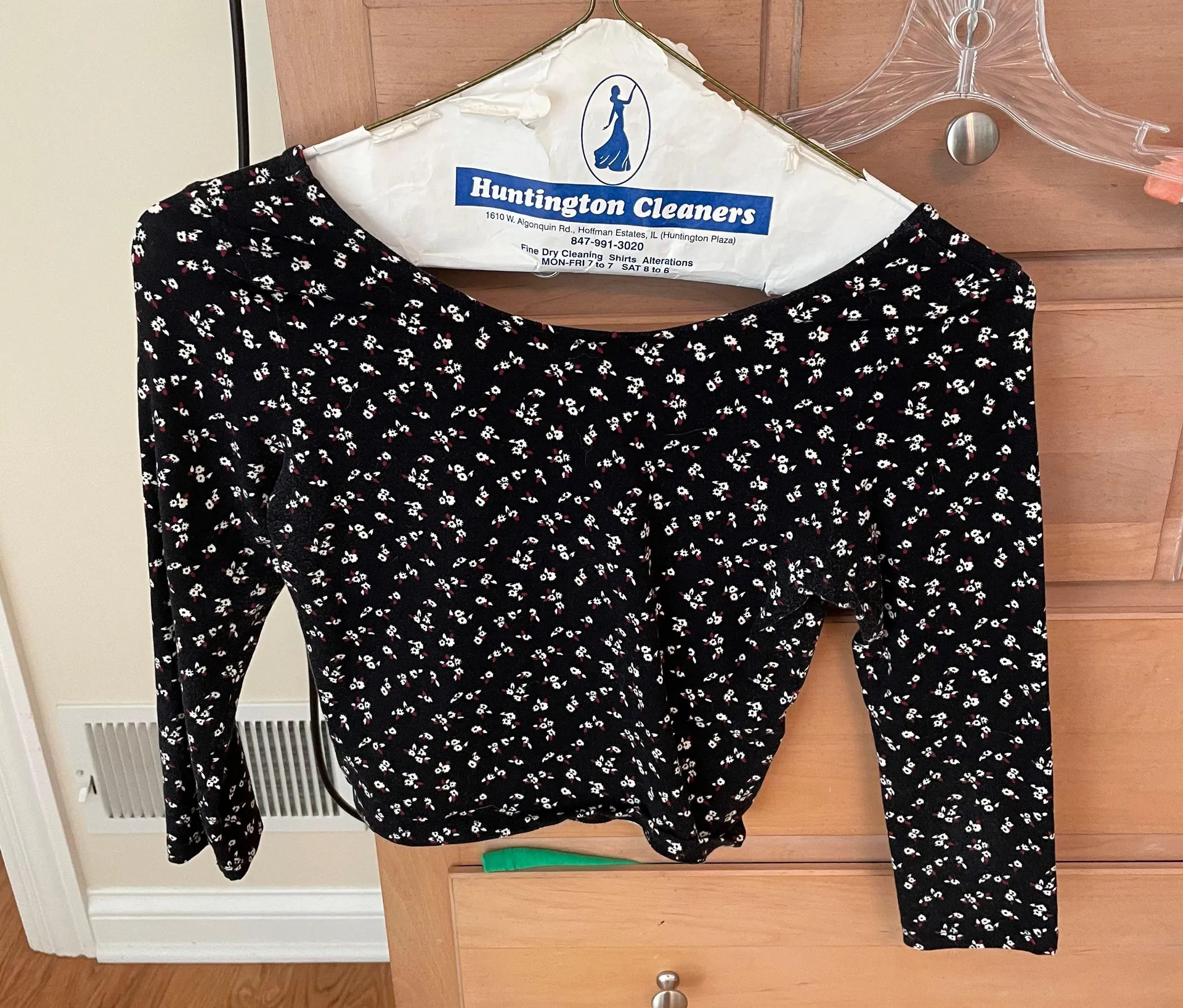 Floral Crop Top - Image 4