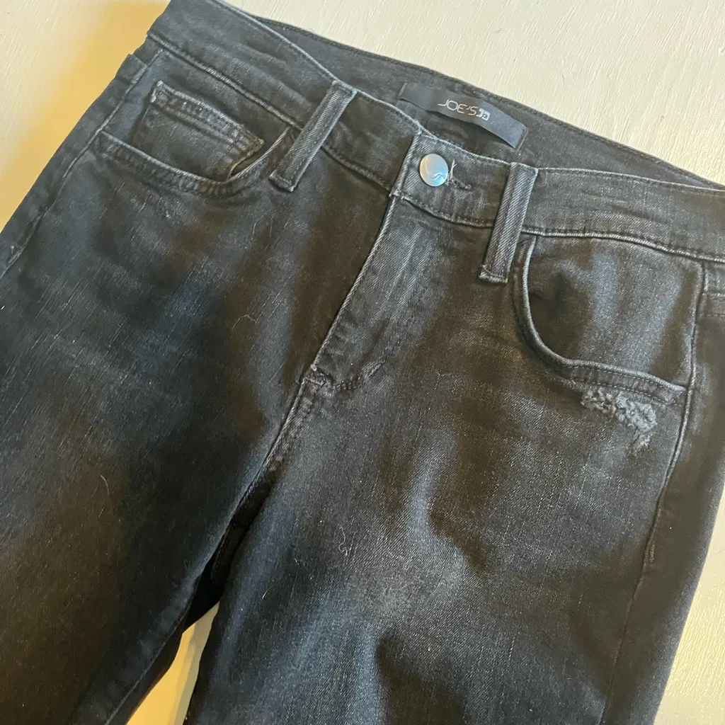 Joe’s Jeans black mid rise Merletta - Image 3