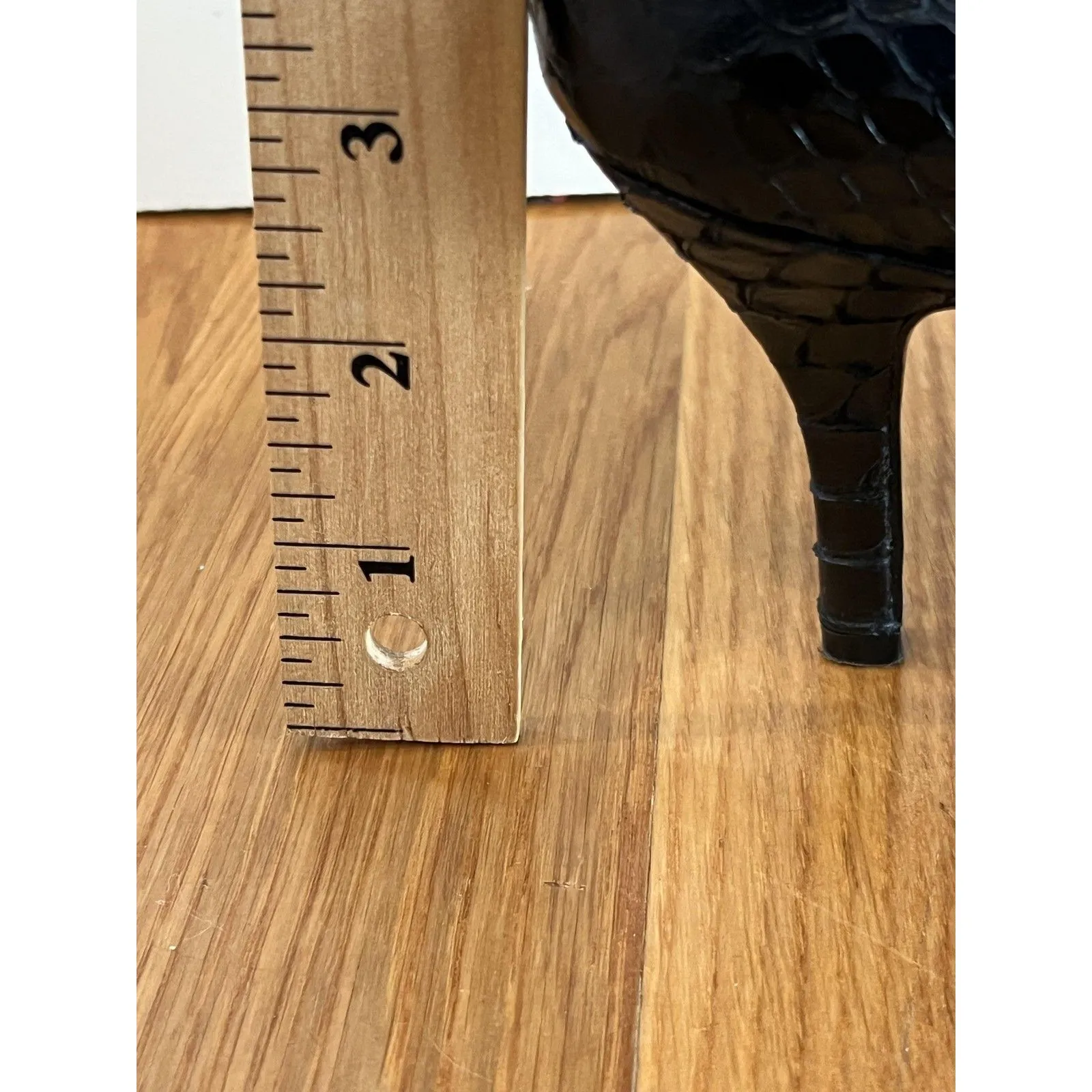 Michael Kors Shoes Womens Size 6.5 Black Suede Snake Ankle Booties Zip - Image 11