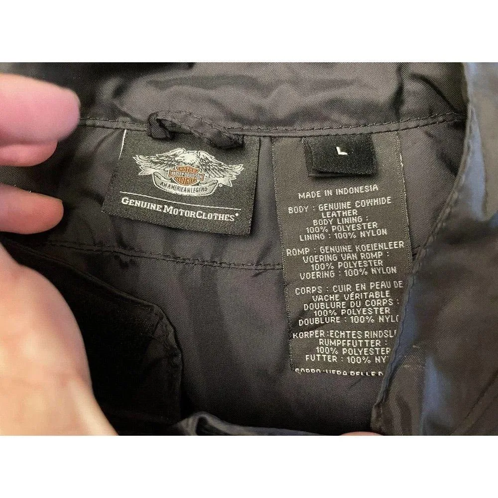 harley davidson jacket womens large Liner only RN 103819 - Image 4