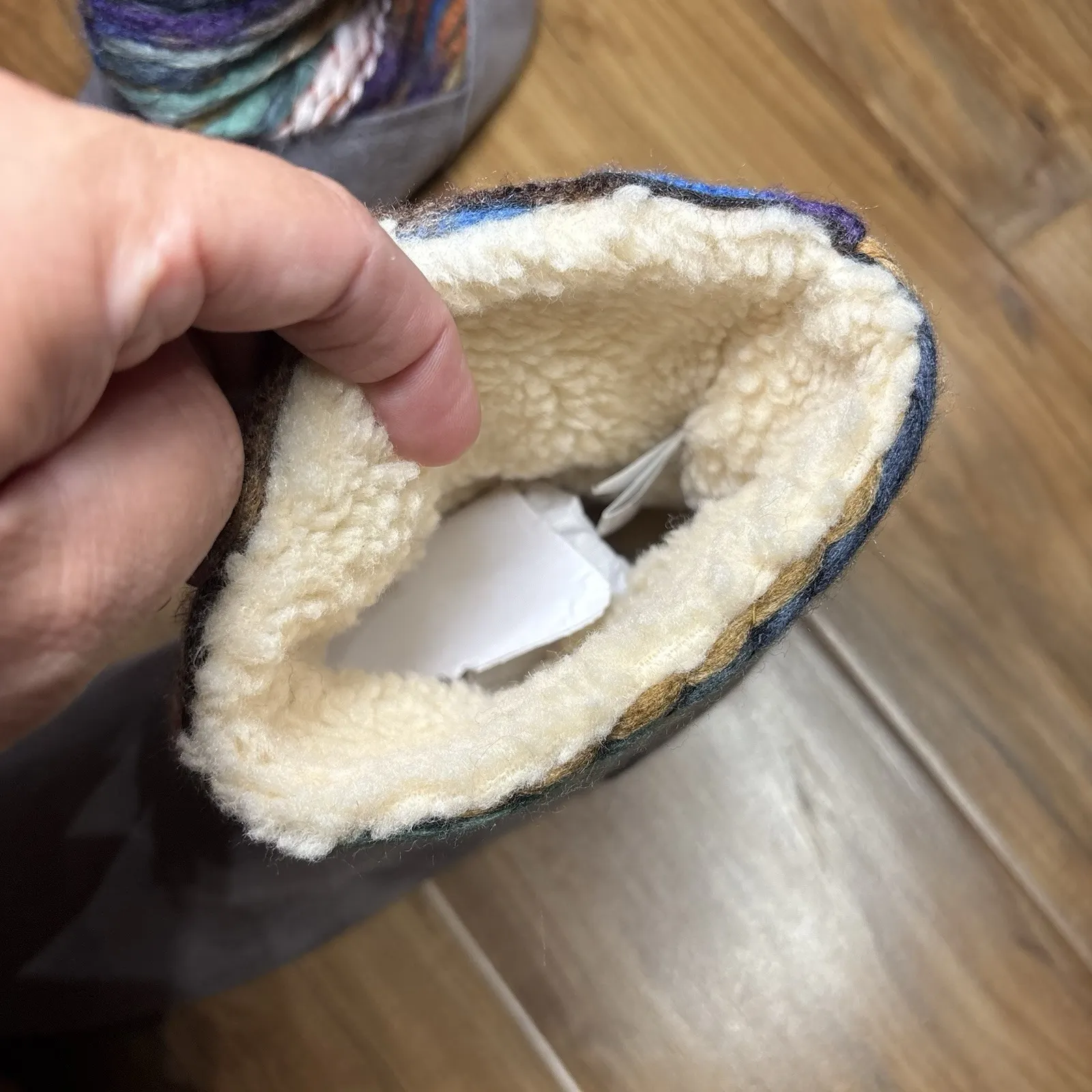 BEARPAW® Natoma III Aztec-Inspired Travel Boot NEW with Tag Gray Size 8‎ Lined - Image 8