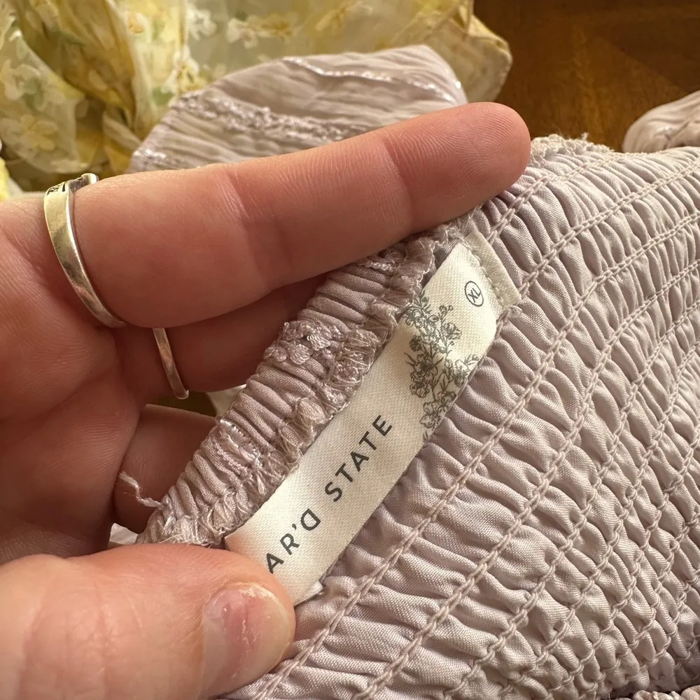 Altar’d State Gia Smocked Sequin Dress size XL - Image 2