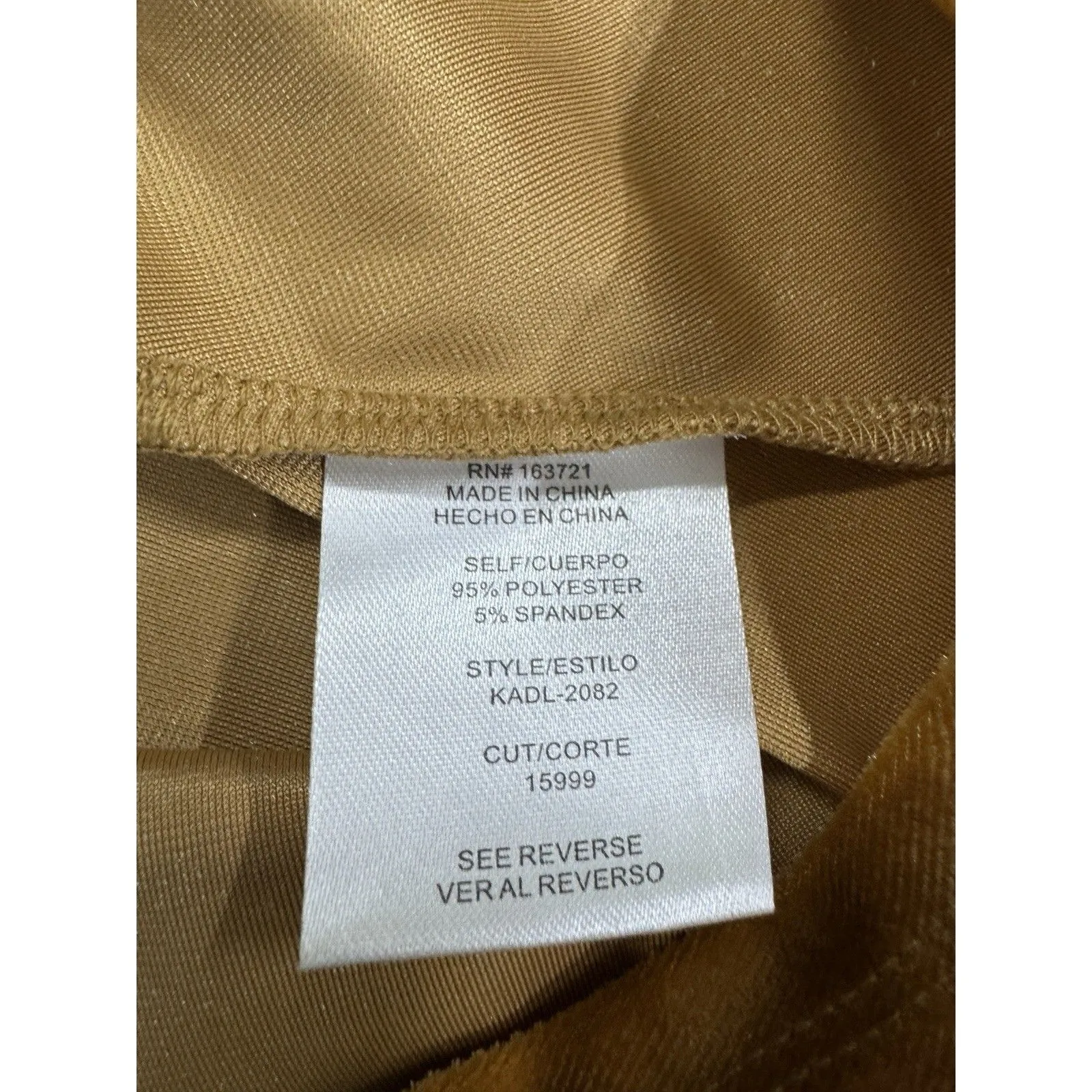 BEBOP Womens Gold Golden Velvet Puff Sleeve Mini Dress Size M Fairy Whimsigoth - Image 8