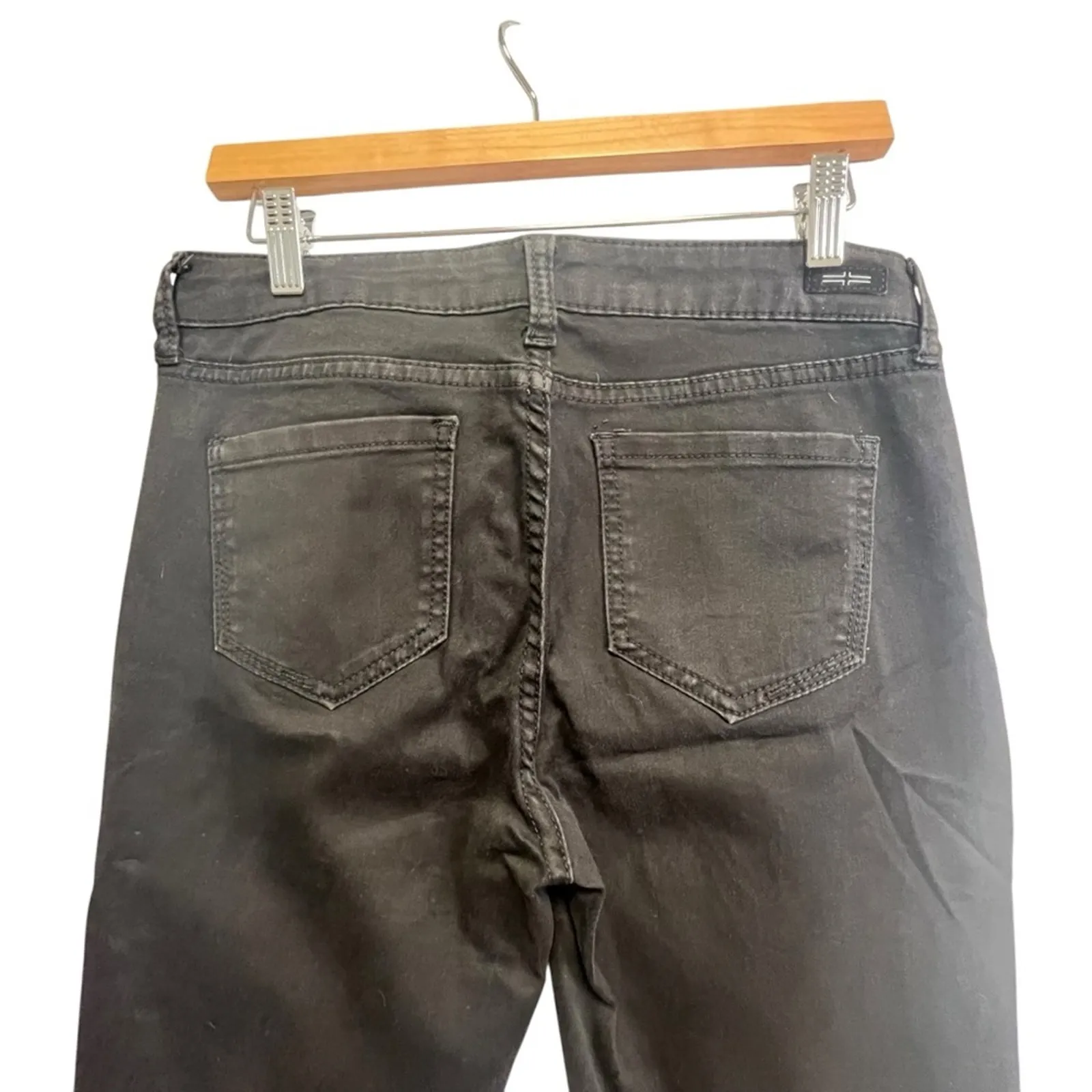 Liverpool Jeans Company Black Sadie Straight Jeans 10P 10/30 Short Basic Simple - Image 6