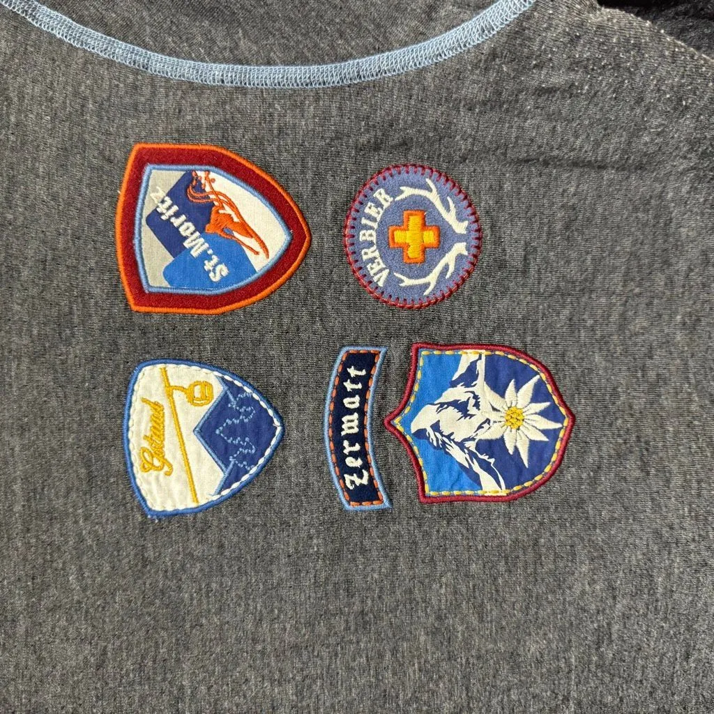 ALP N ROCK SKI THE WORLD HENLEY Medium Gray - Image 8