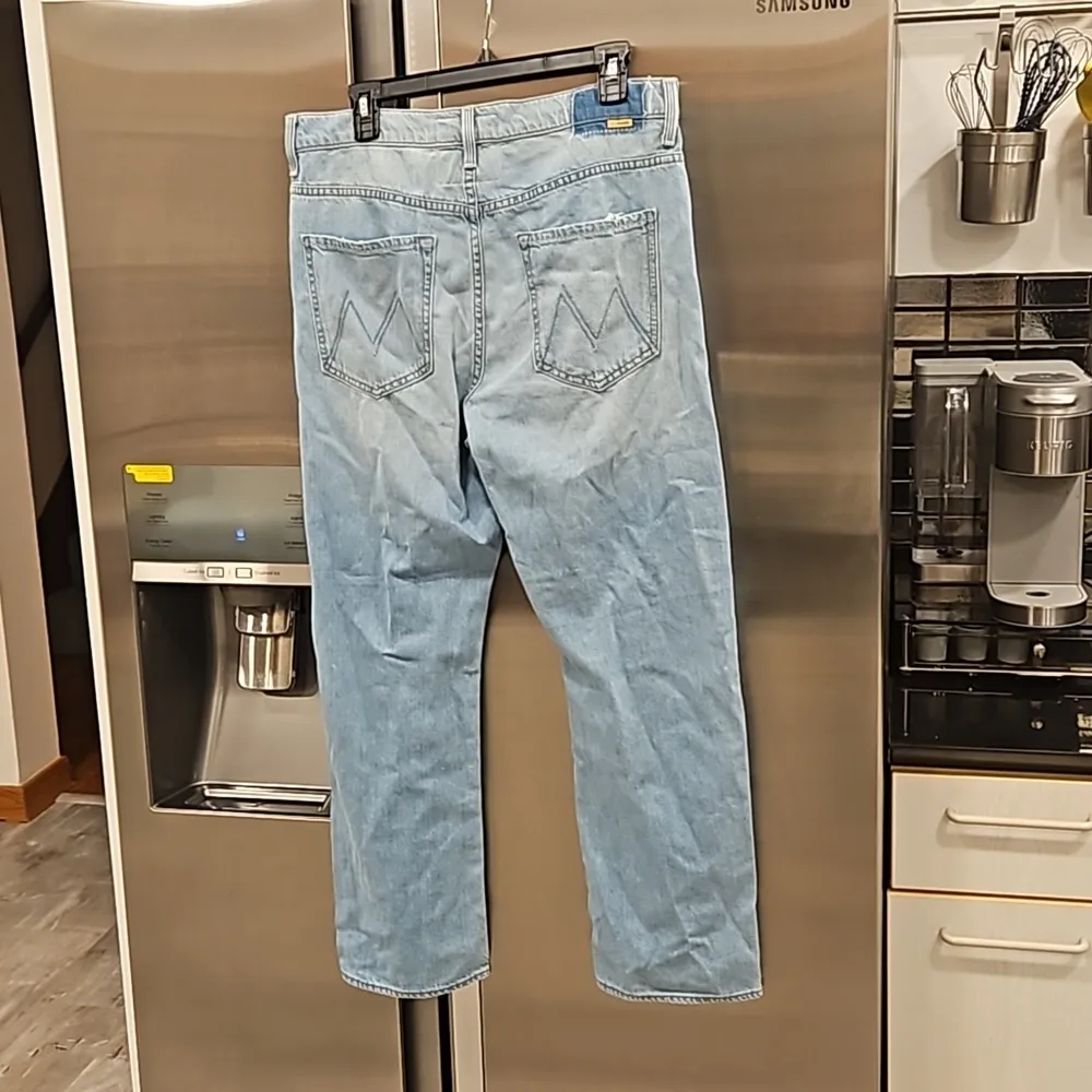 đź’•MOTHER SUPERIORđź’• The Ditcher Crop Jeans ~ Unripped 29 NWOT Button Fly - Image 11