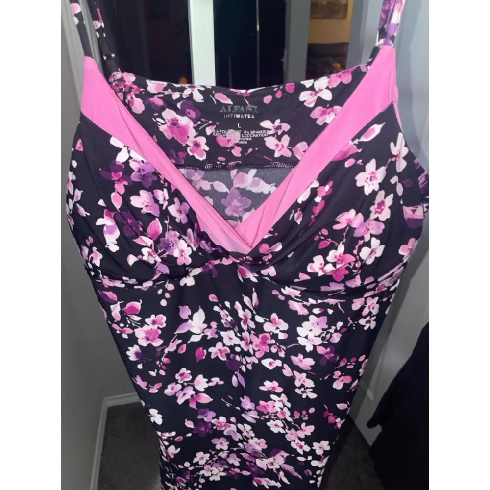 Alfani Floral Slip Dress Womens Large Vintage Y2K Boho - Image 9