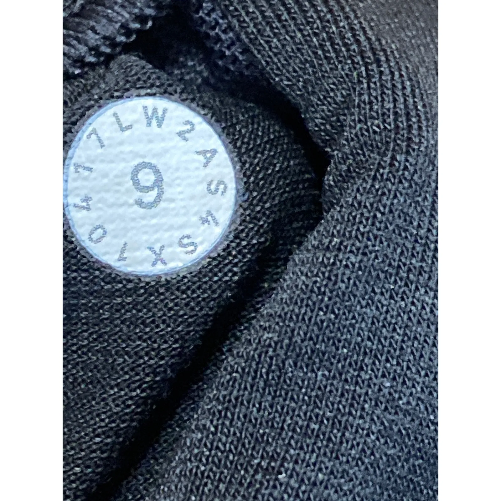 Lululemon x Soulscycle Black Racerback Mesh Yoga Athletic Sports Bra Crop Top M Size M - Image 4